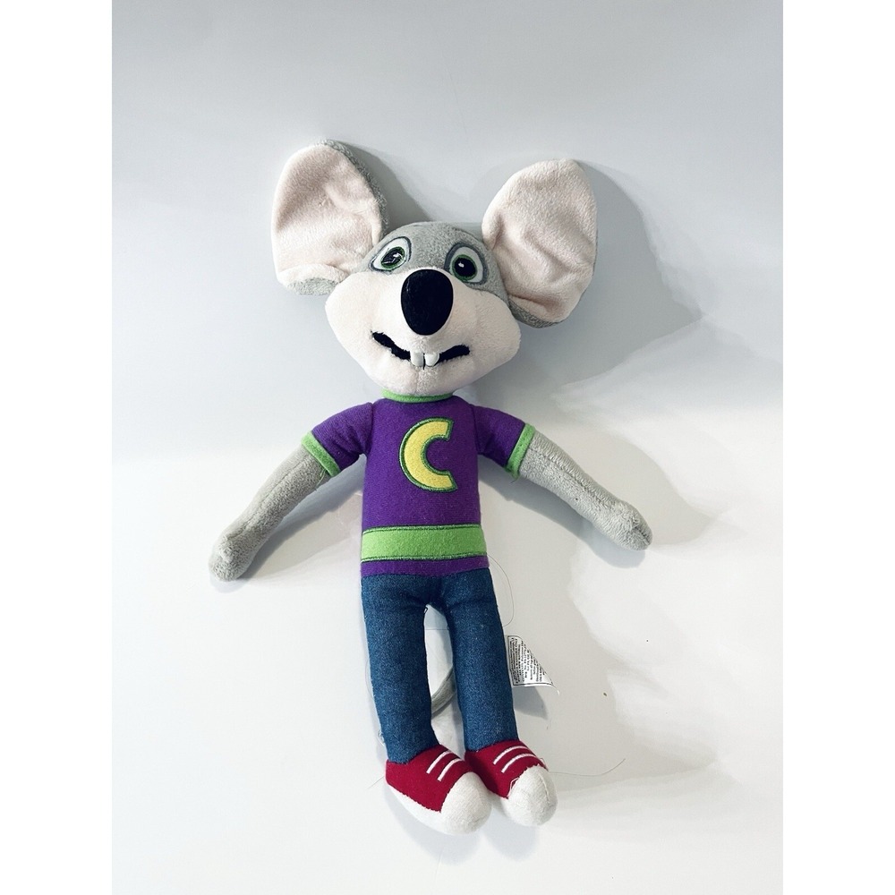 Chuck-E-Cheese‎ Pizza Mouse 13" Plush Stuffed Animal Toy 2013 Chucky Plush Doll